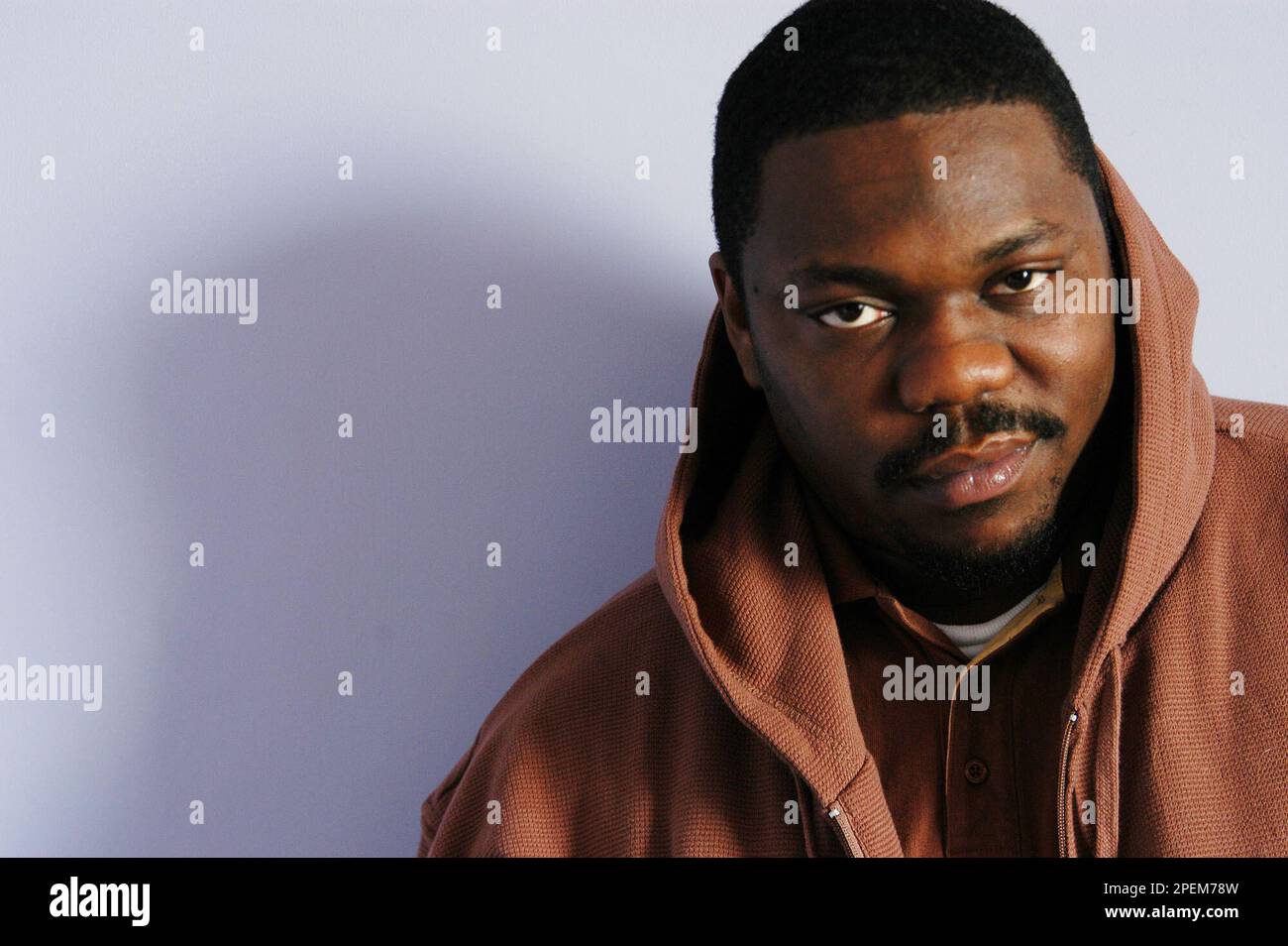 Rapper Beanie Sigel poses at the RocAFella record company offices in
