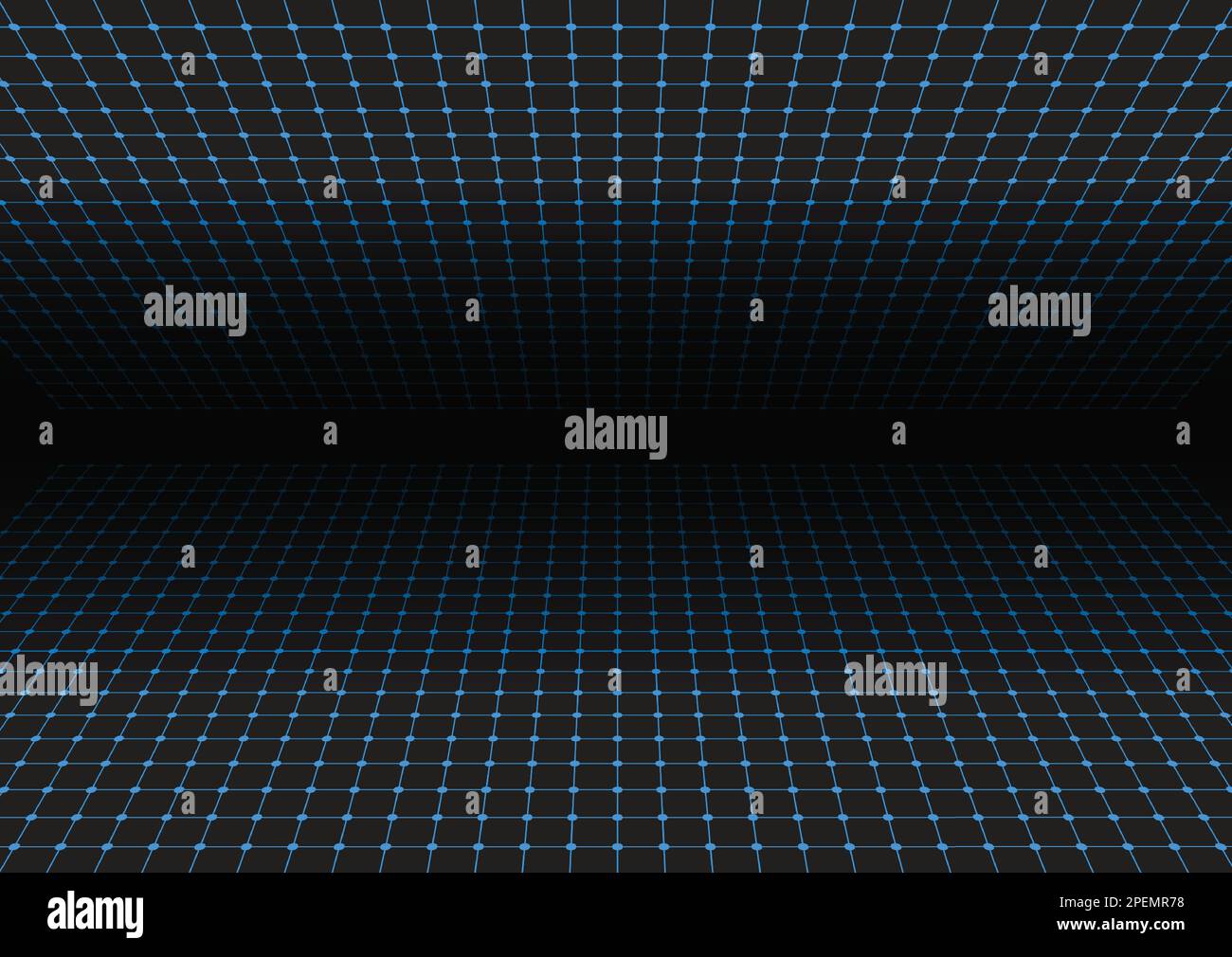 Abstract background with a perspective grid design Stock Vector Image ...