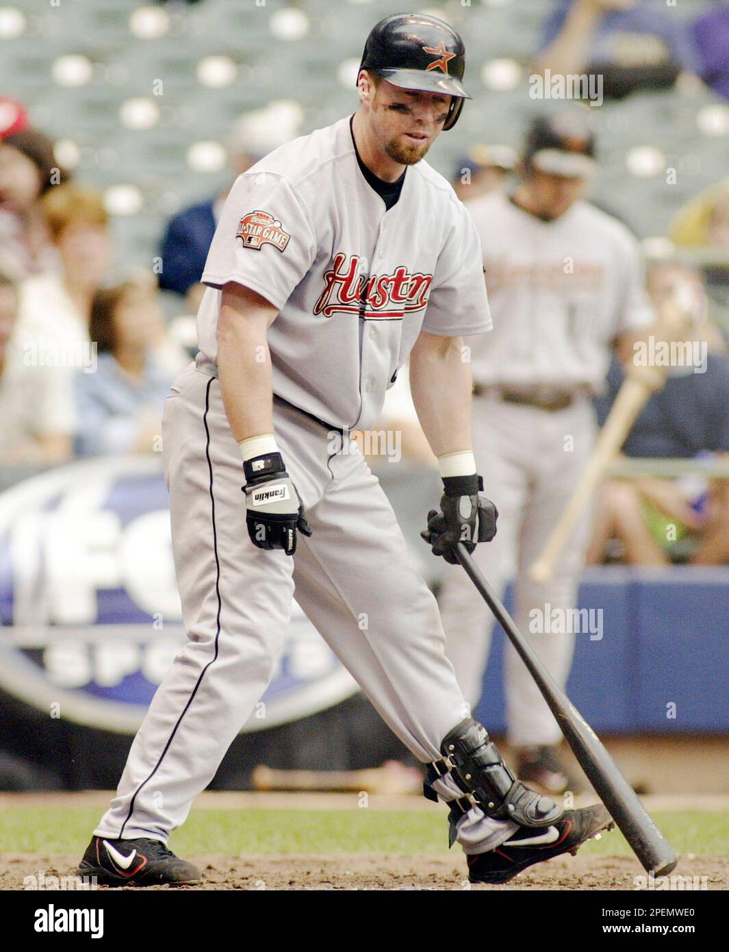 Jeff Bagwell of the Houston Astros during the game against the