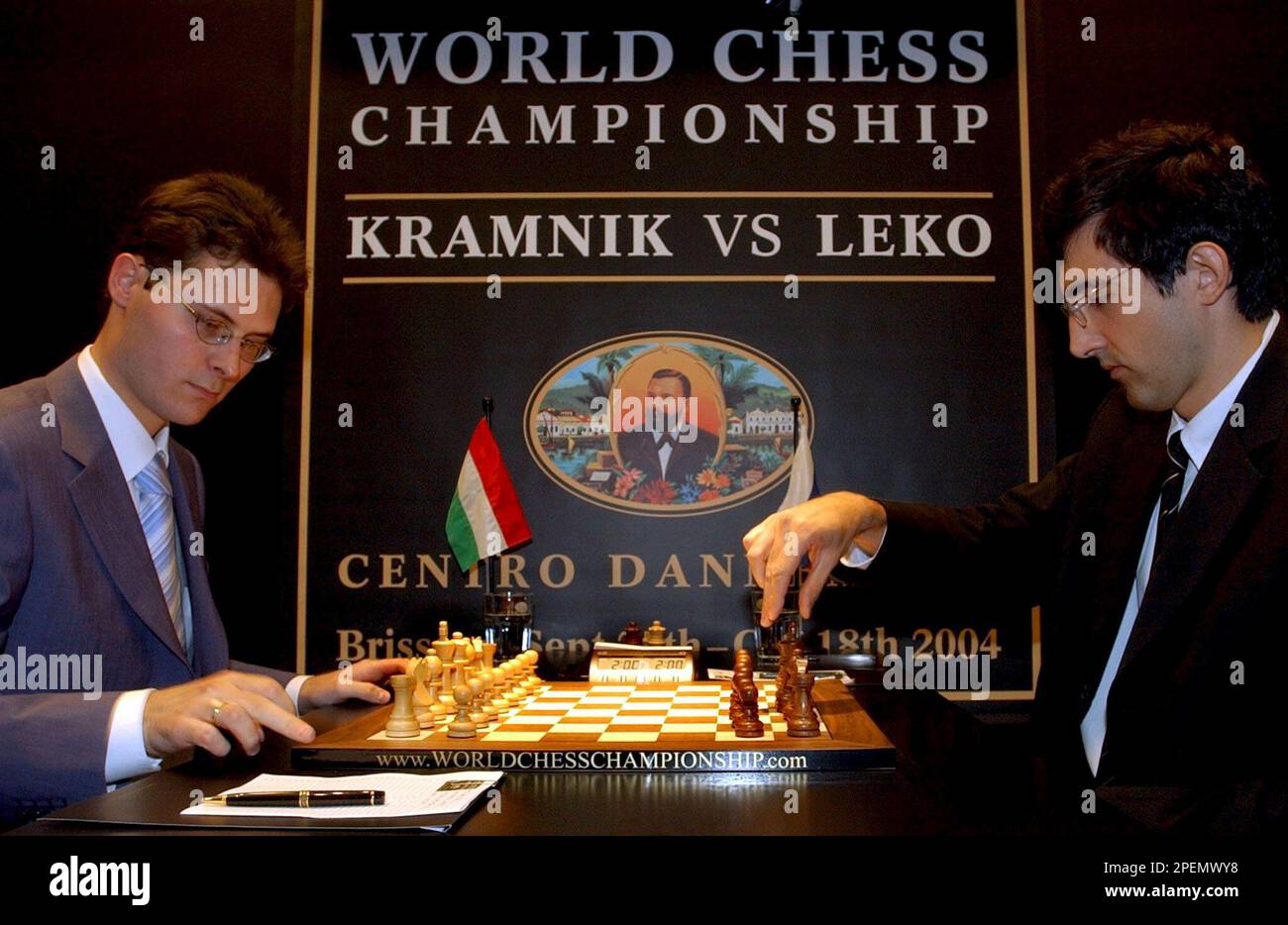 World chess champion Vladimir Kramnik at the launch of the man versus  machine chess tournament in London. Kramnik told the launch he was  confident he could reclaim humanity's supremacy over technology in