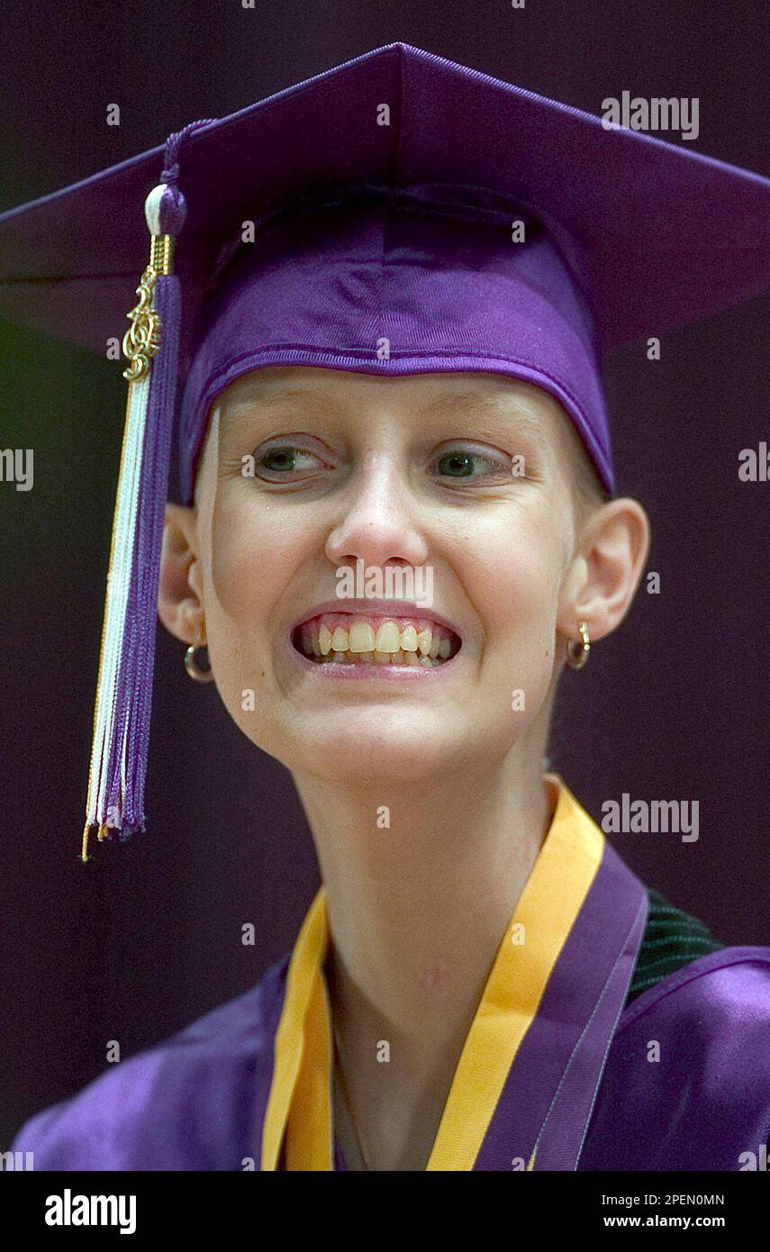 ** ADVANCE FOR WEEKEND EDITIONS, SEPT. 23-26 **Caitlin Huggins smiles ...