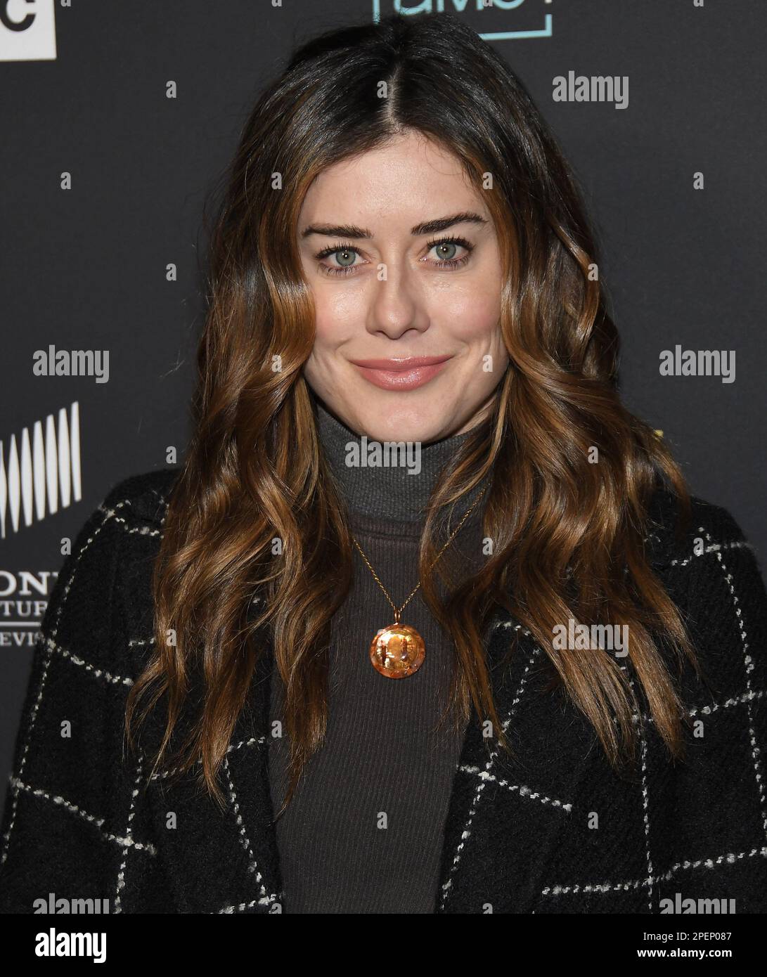 Manon Mathews Manon Mathews arrives at the AMC Network's LUCKY HANK Premiere held at