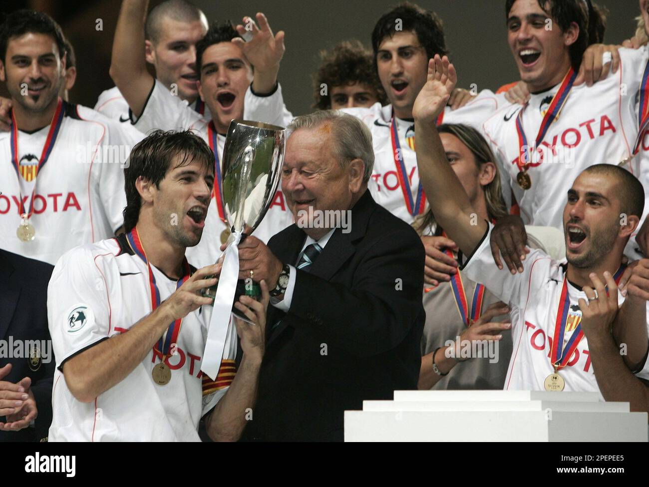 Ticket Collector Porto Valencia Supercoupe 2004 - Finale UEFA - Portugal Espagne
