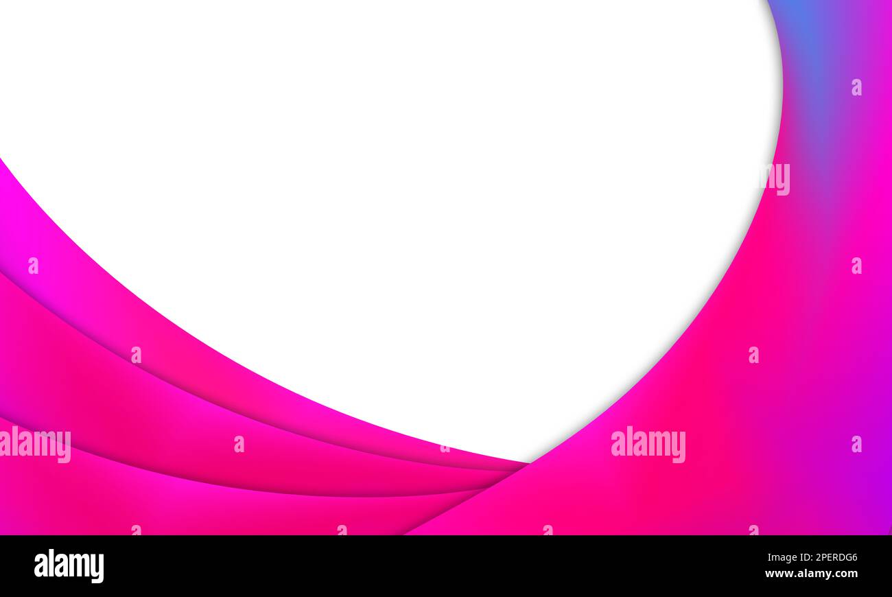 frame Abstract background with pink wavy lines Stock Photo - Alamy