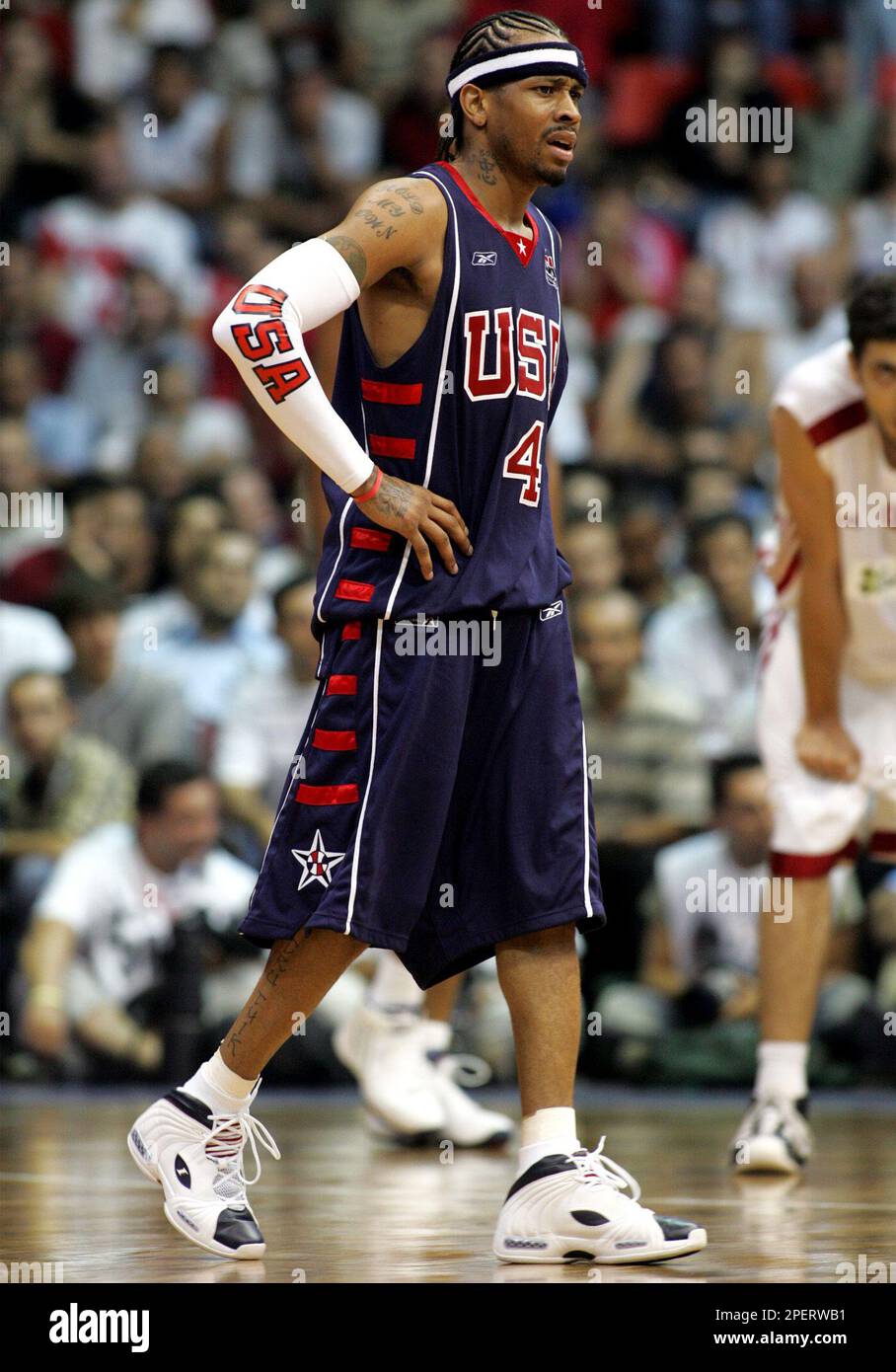 allen iverson olympic jersey