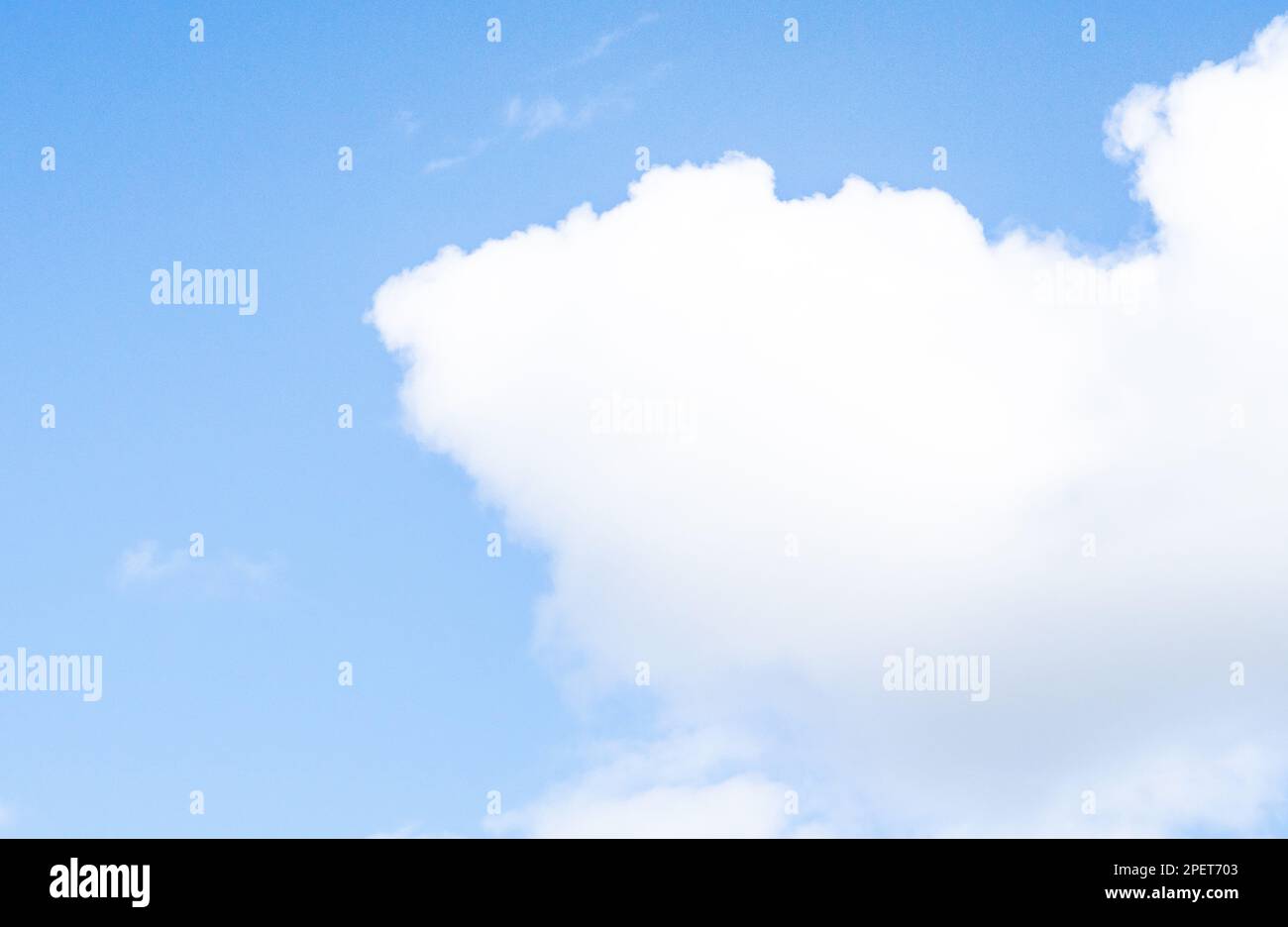 blue sky with clouds natural wallpaper and background copy space Stock ...
