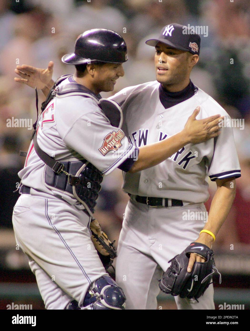 Mariano Rivera 2004 MLB All-Star Game Worn & Signed New York