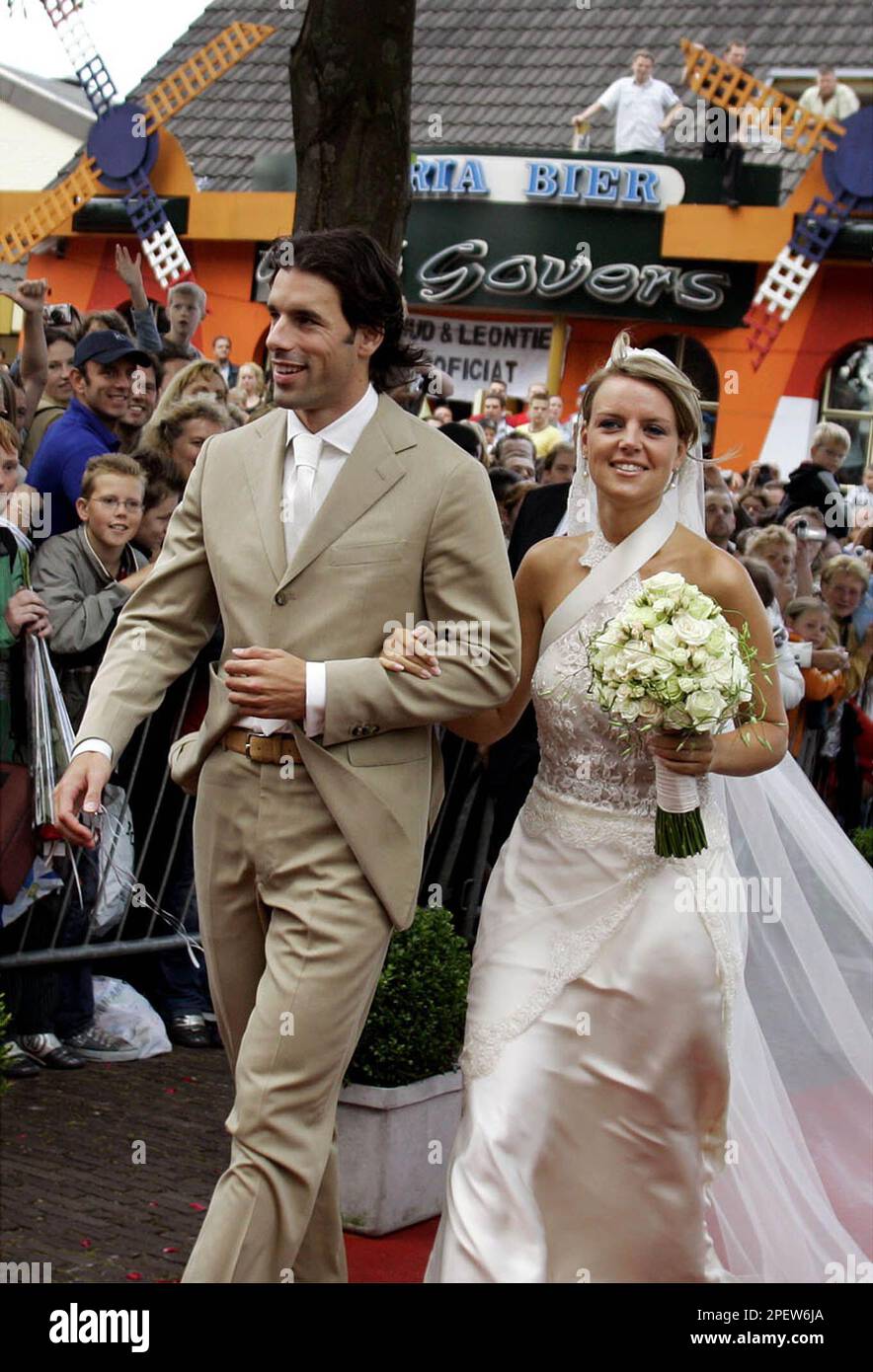Manchester United soccer player Ruud van Nistelrooy of the Netherlands
