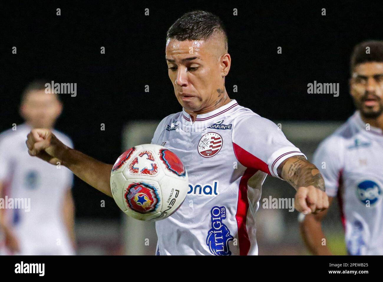 Recife, Brazil. 16th Mar, 2023. PE - Recife - 03/15/2023 - PERNAMBUCANCO 2023, IBIS X NAUTICO - Diego Matos player of Nautico during a match against Ibis at the Arruda stadium for the 2023 Pernambucano championship. Photo: Rafael Vieira/AGIF/Sipa USA Credit: Sipa USA/Alamy Live News Stock Photo