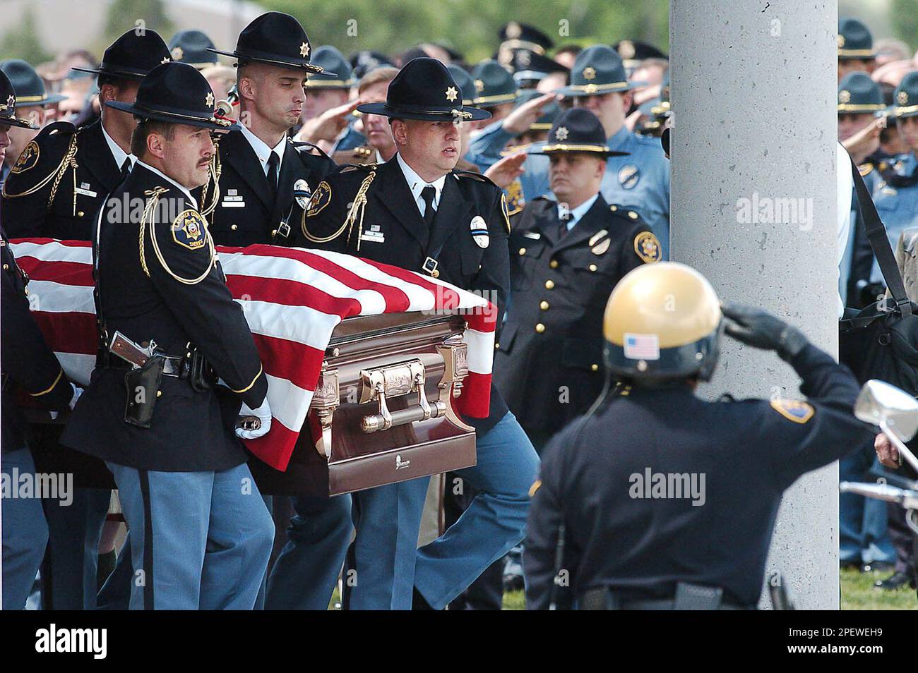 Members of the Larimer County Sheriff's Department, acting as ...