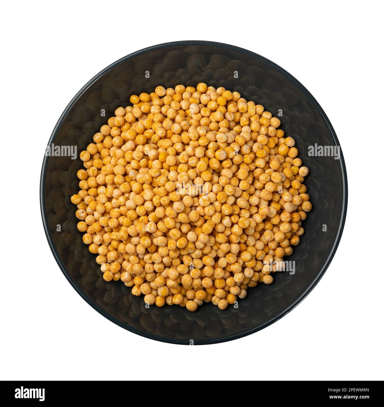 Dry Yellow Peas Isolated, Whole Pea Pile, Raw Legume, Protein Source