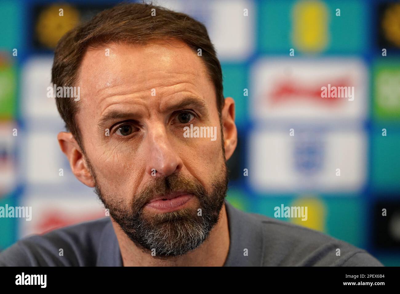 England Manager Gareth Southgate During A Press Conference To Announce ...