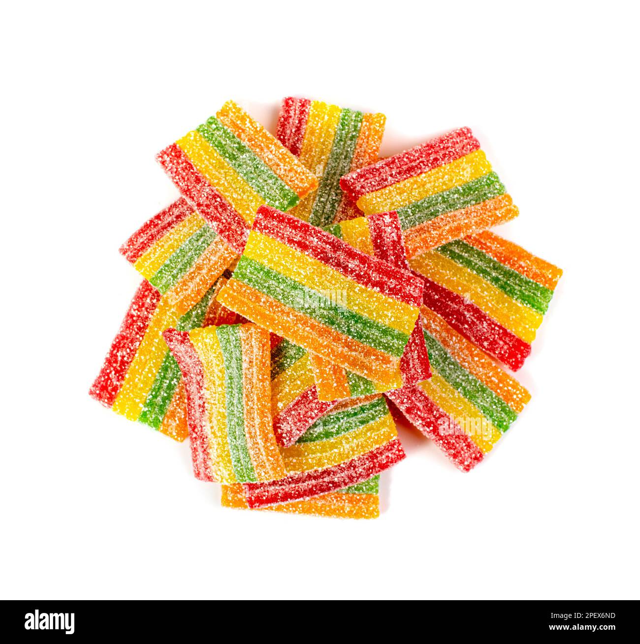 Sour Jelly Strips in Candy Shop. Colorful Chewing Marmalade for Background  Stock Photo - Image of gelatin, flexible: 152466888