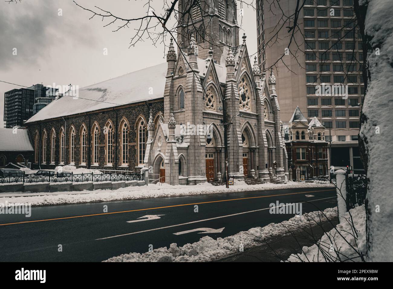 St. Mary's Cathedral Basilica, Halifax Stock Photo