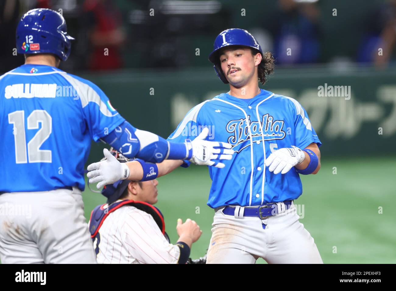Tokyo, Japan. 16th Mar, 2023. Dominic Fletcher (ITA) Baseball 2023