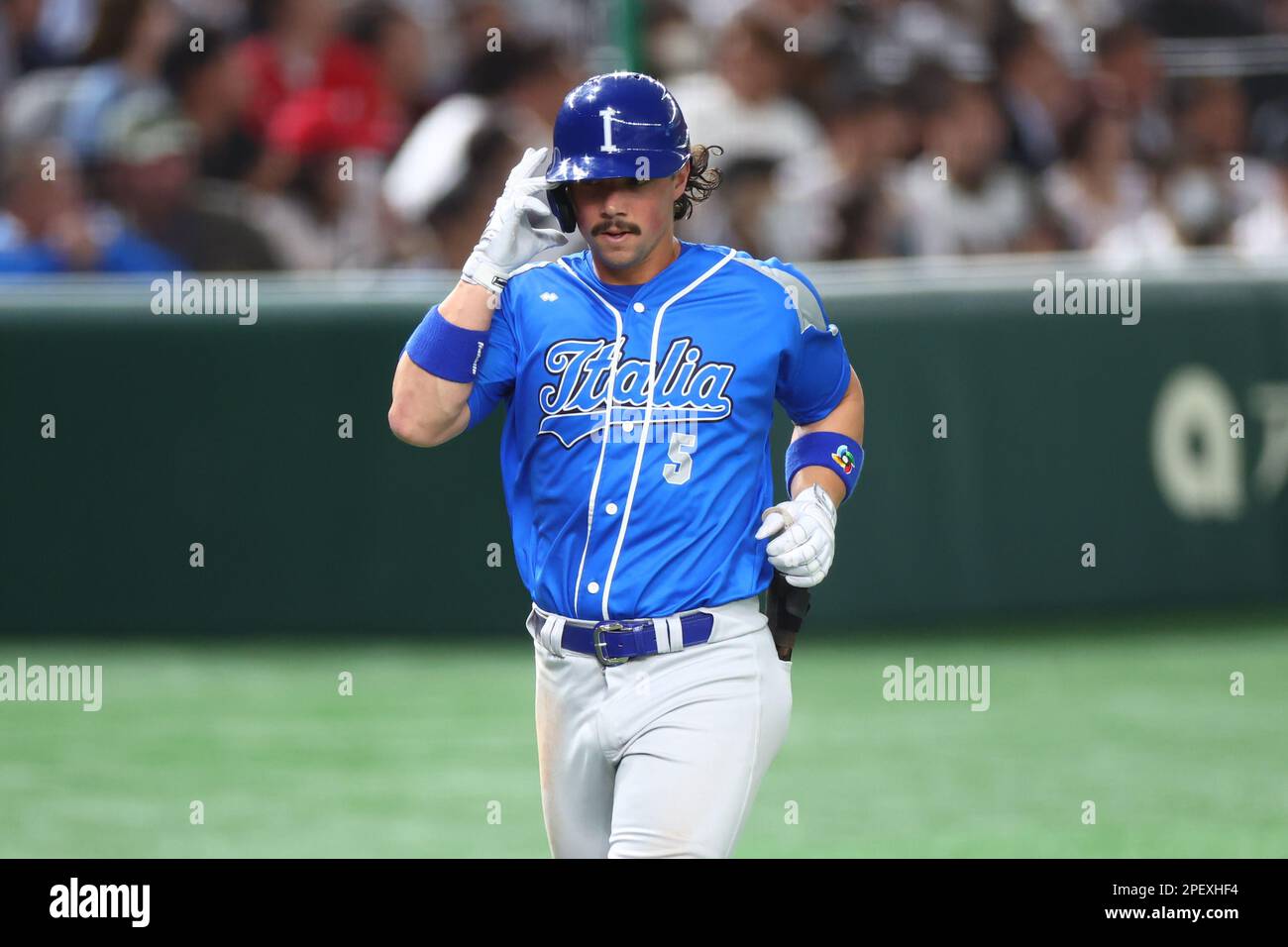 Tokyo, Japan. 16th Mar, 2023. Dominic Fletcher (ITA) Baseball 2023