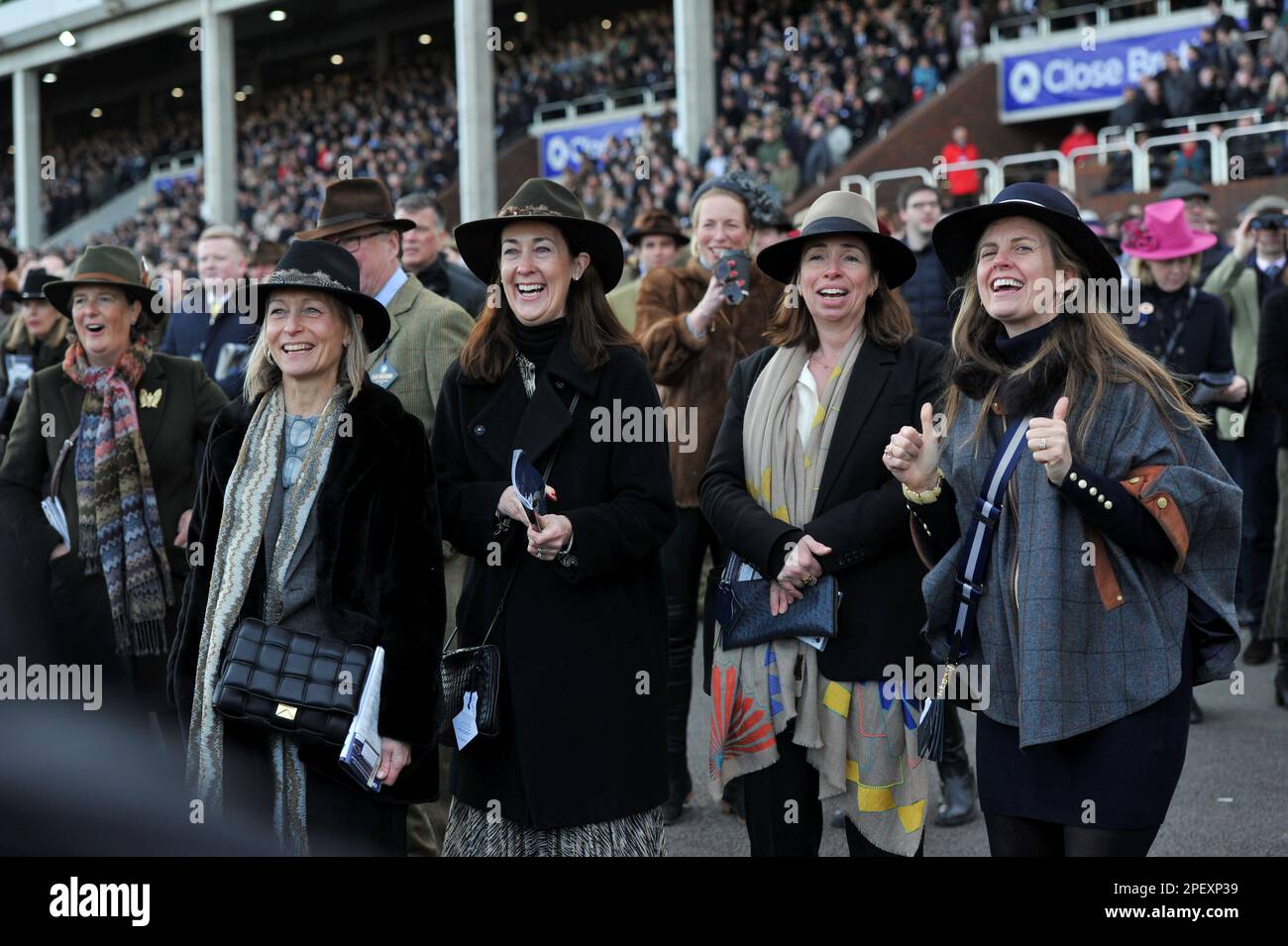 Handicap hurdle at cheltenham racecourse hi-res stock photography and ...