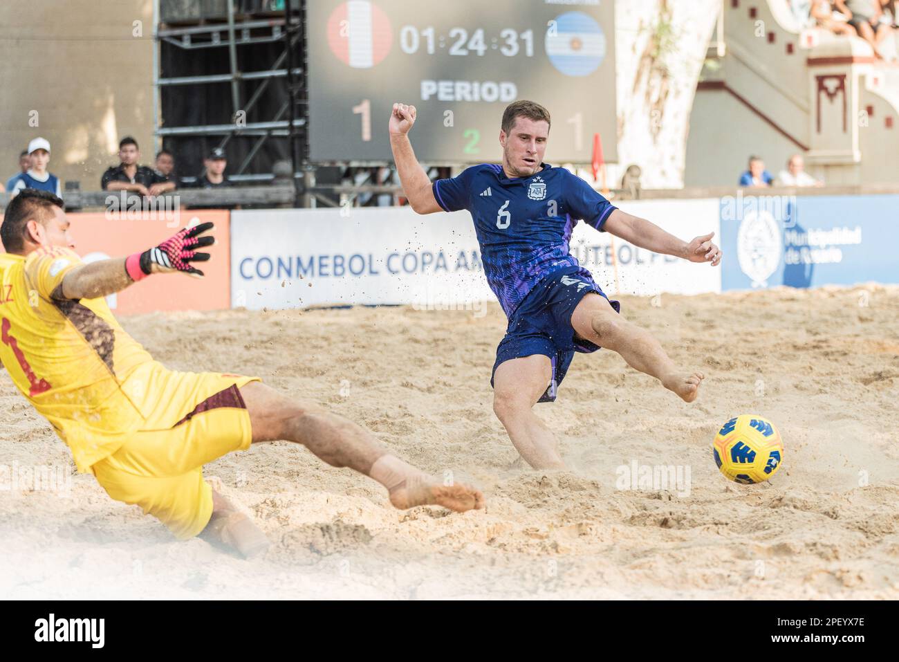 Rosário, SF - 11.03.2023: COPA AMÉRICA DE FUTEBOL DE AREIA