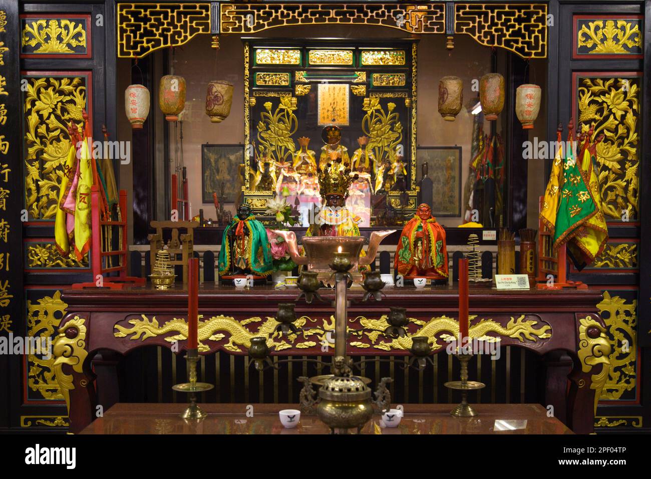 Malaysia, Melaka, Malacca, Poh Onn Kong, chinese temple Stock Photo - Alamy