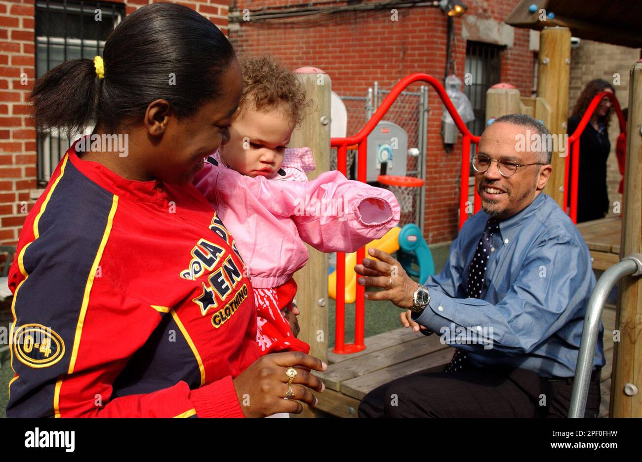 New Executive Director of the Hale House, Randolph McLaughlin, right