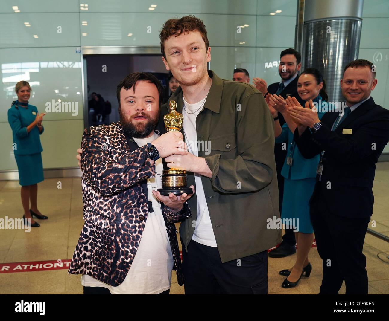 Actor James Martin left And Co director Ross White Celebrate As Some actor-james-martin-left-and-co-director-ross-white-celebrate-as-some