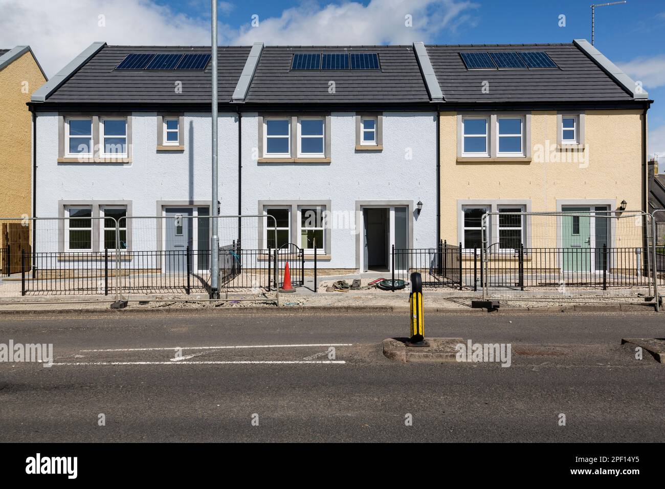 New homes by North Ayrshire Council, Harbourside, Irvine, North