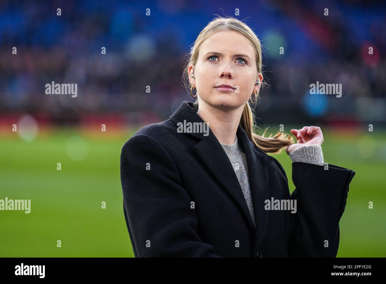 Rotterdam - Noa Vahle during the match between Feyenoord v Shakhtar Donetsk at Stadion Feijenoord De Kuip on 16 March 2023 in Rotterdam, the Netherlands. (Box to Box Pictures/Yannick Verhoeven) Stock Photo