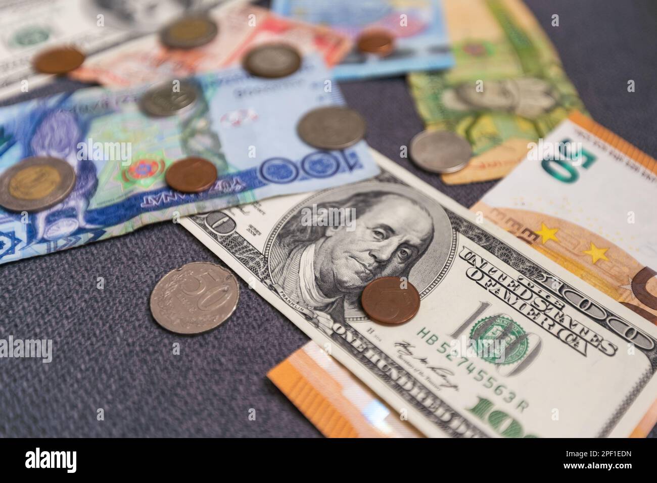 dollars and euros. Background and texture Stock Photo - Alamy