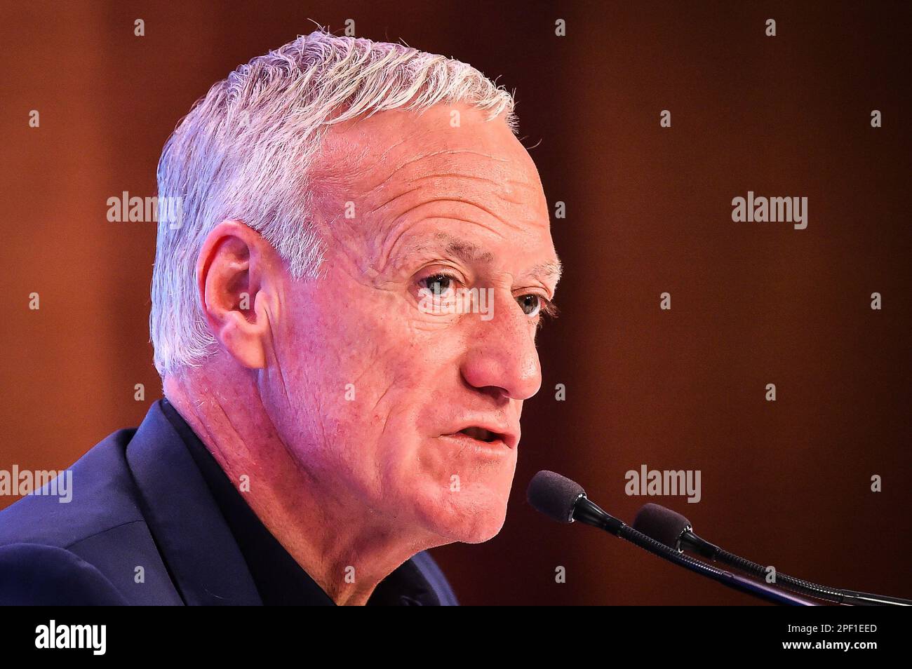 Paris, France March 16, 2023, Didier DESCHAMPS of France during the
