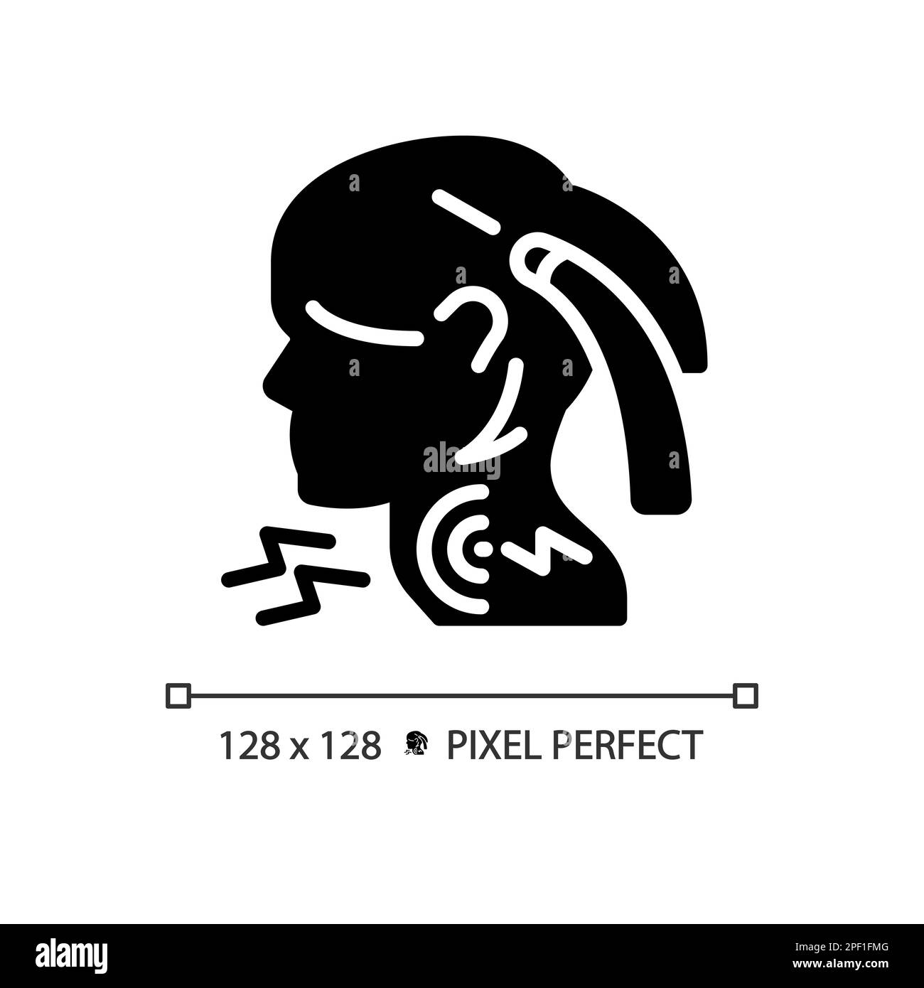 Croup black glyph icon Stock Vector Image & Art - Alamy