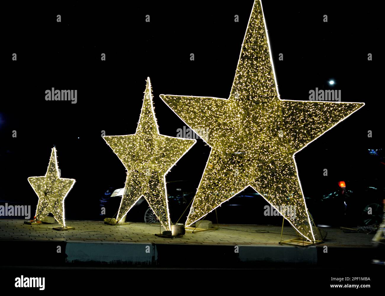 Cairo, Egypt, March 15 2023 background of festive decorations in the