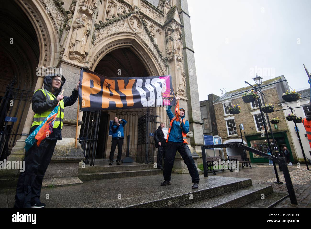 Truro cathedral banner hires stock photography and images Alamy