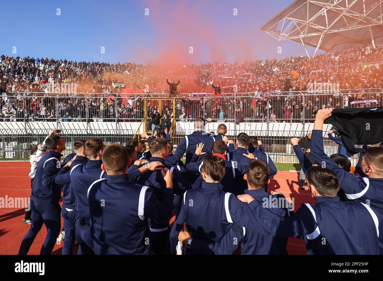 Riot With Style - 5000(!) Hajduk Split fans in Dortmund to support their u19  team in the Youth League #hajduksplit #split #ultrastyle #ultrasmentality  #bvb #bvb09