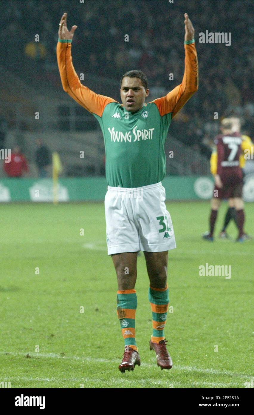 Carte De Sport Ailton – Bravo Sport 2004 – SV Werder Brême – Carte Allemande Rare