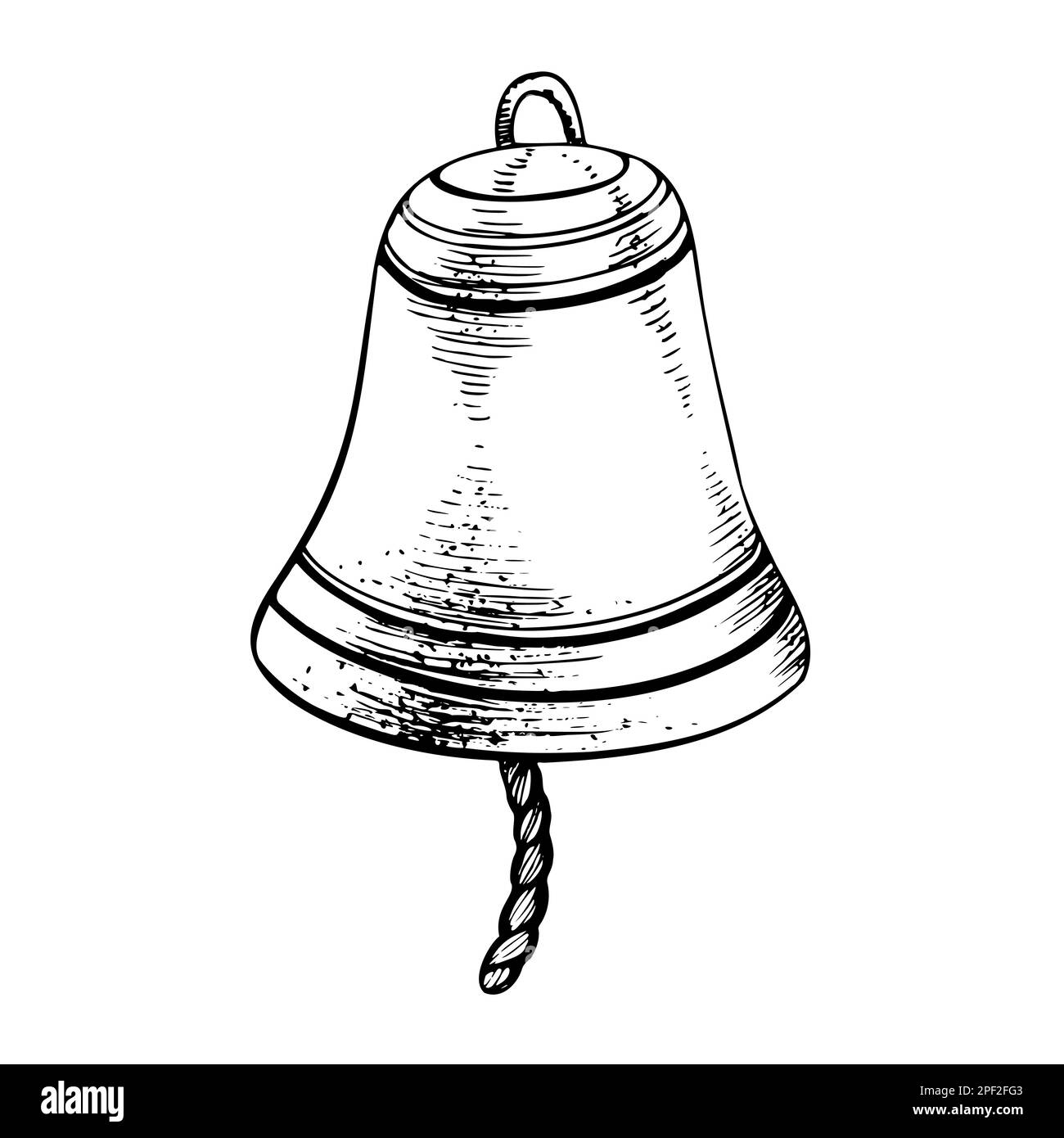 Bell Black And White Clipart