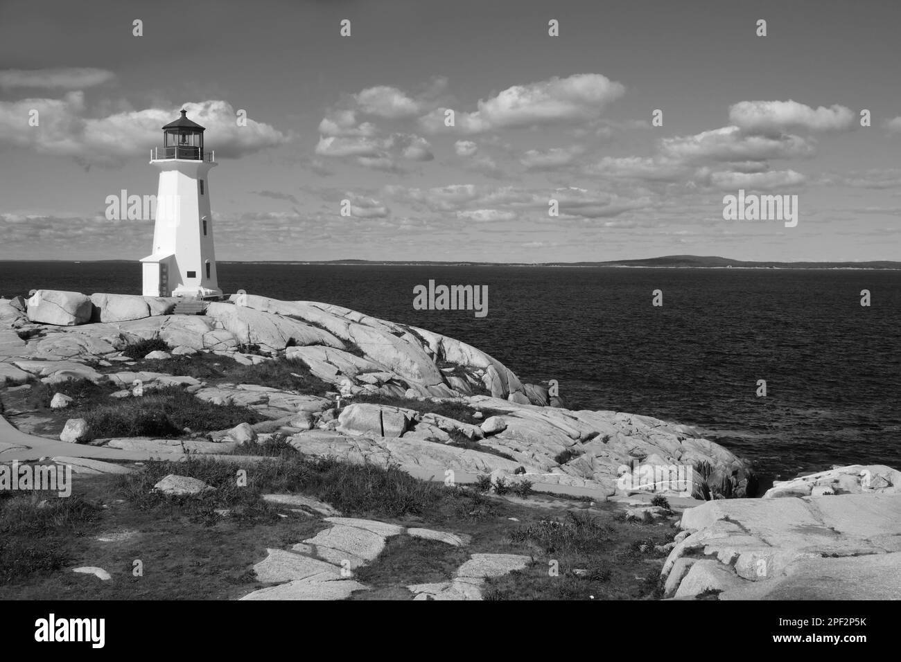 famous Lighthouse at Peggys Cove in Nova Scotia, Canada Stock Photo Alamy