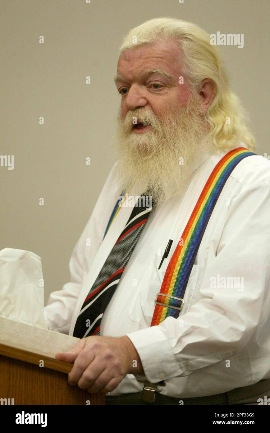 Robert Rule, the father of Green River Killer victim Linda Rule, speaks ...