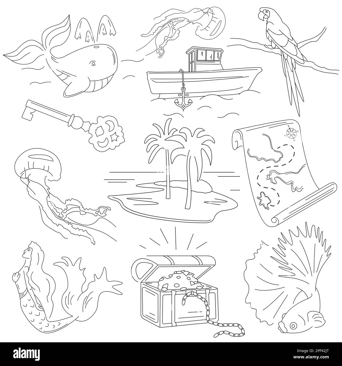 treasure-island-hotel-stock-vector-images-alamy