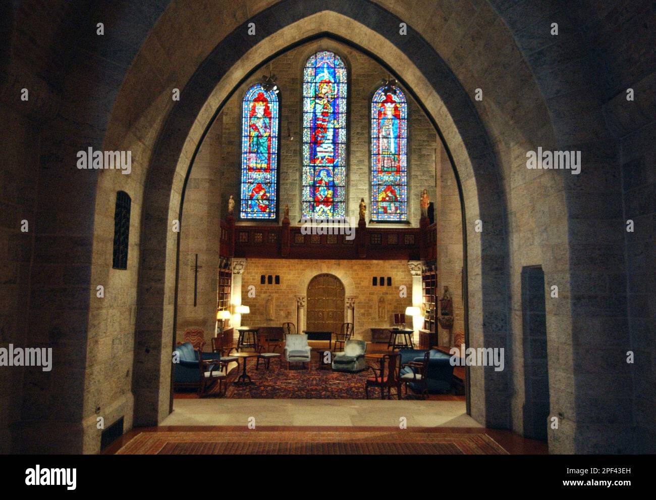 The Great Hall in Glencairn, built between 1928 and 1939, which served