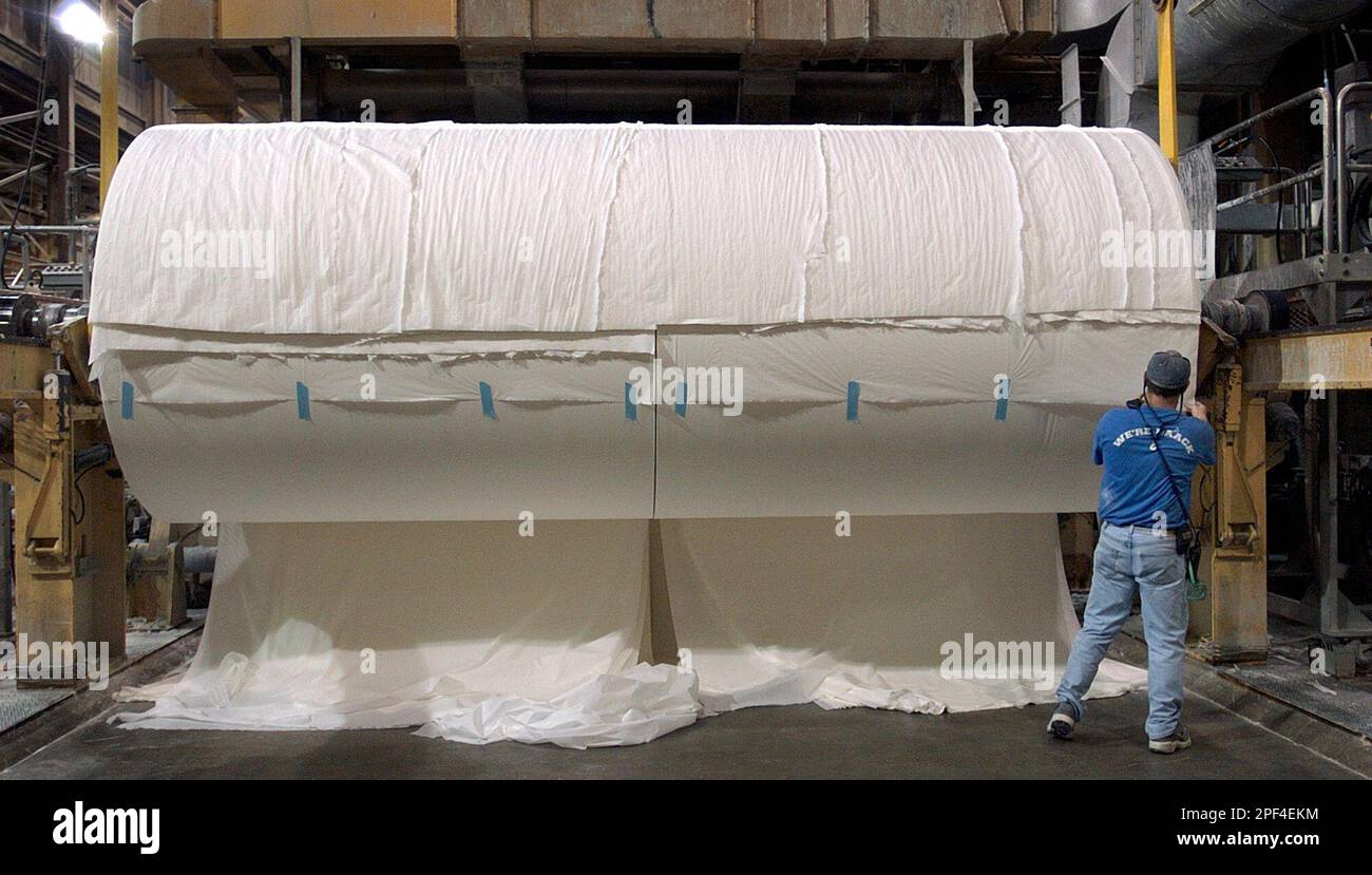 ** ADVANCE FOR WEEKEND OF OCT 1112 ** A Potlatch Corp. employee