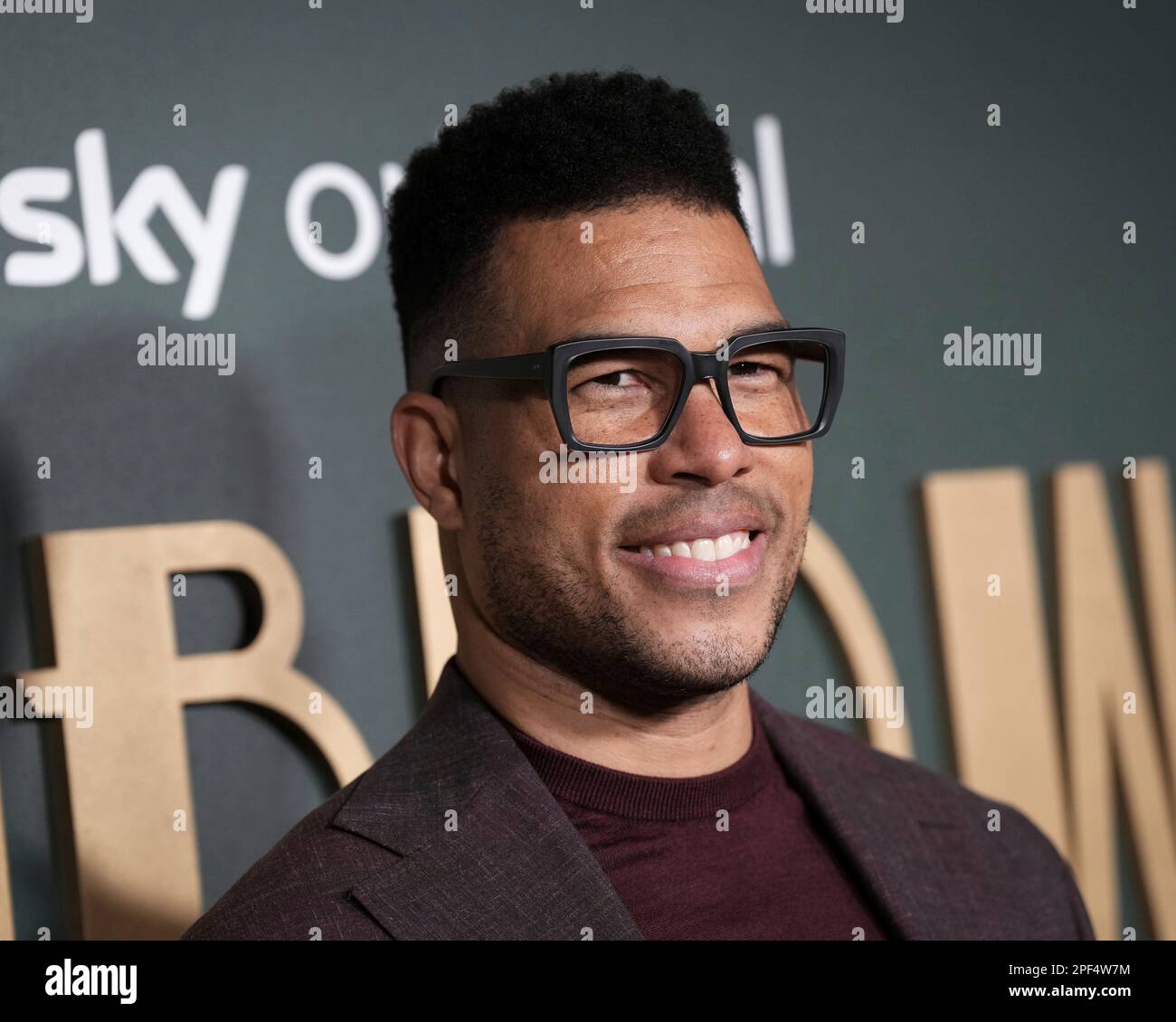 Jason Bell poses for photographers upon arrival at the UK premiere of