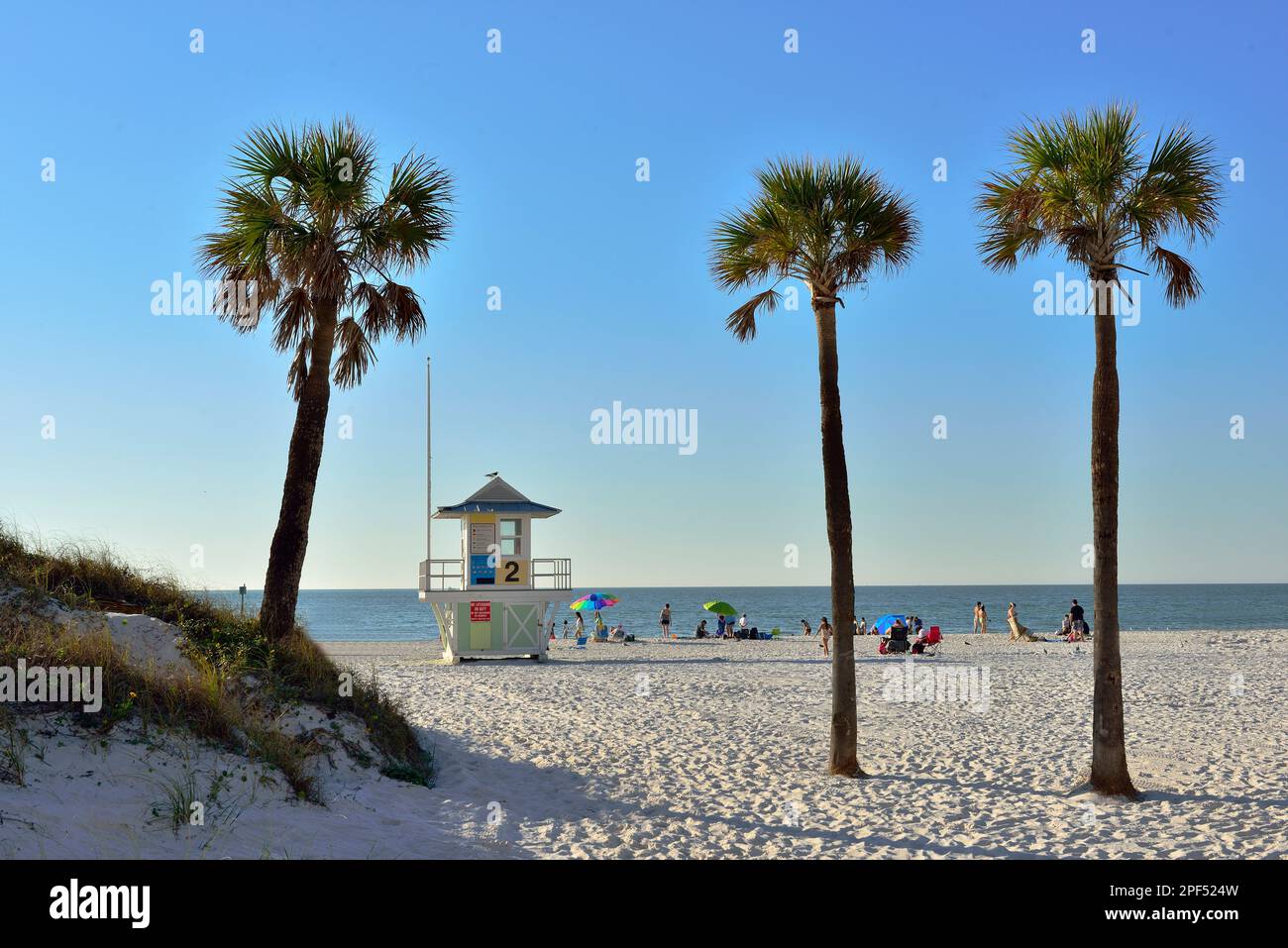 Clearwater Beach,Florida USA Stock Photo