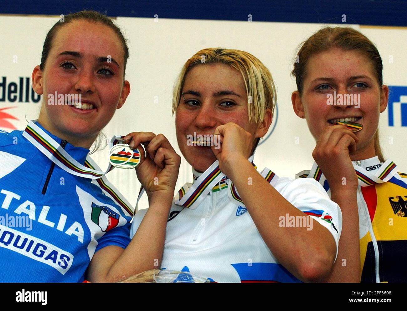 The winners of the Women's Junior Cross Country Mountainbike race are ...