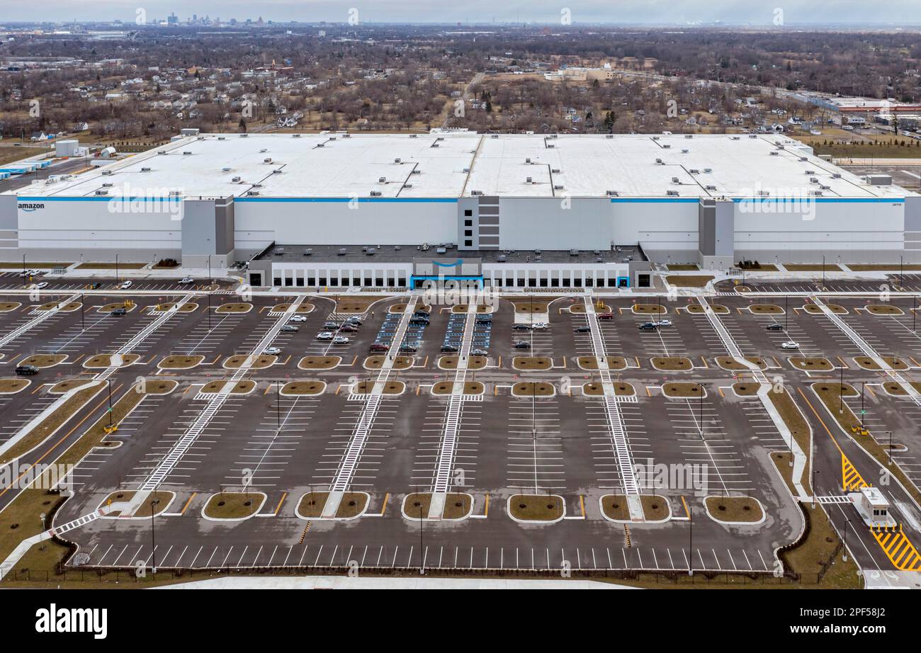 Detroit, Michigan USA, 7 January 2023, A newlybuilt 400 million