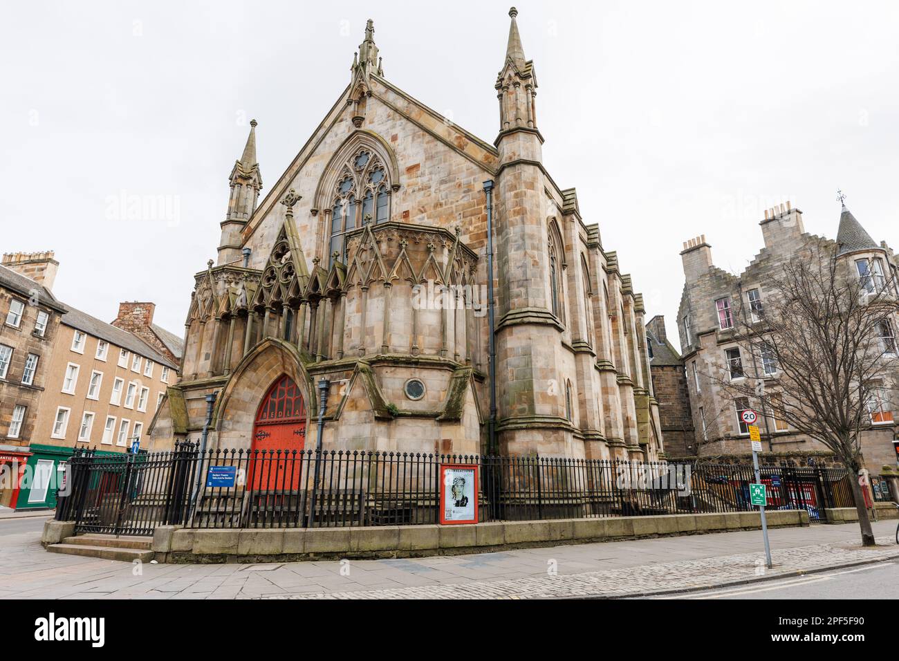 Bedlam Theatre, home of the Edinburgh University Theatre Company (EUTC) on The University of Edinburgh Campus. Stock Photo