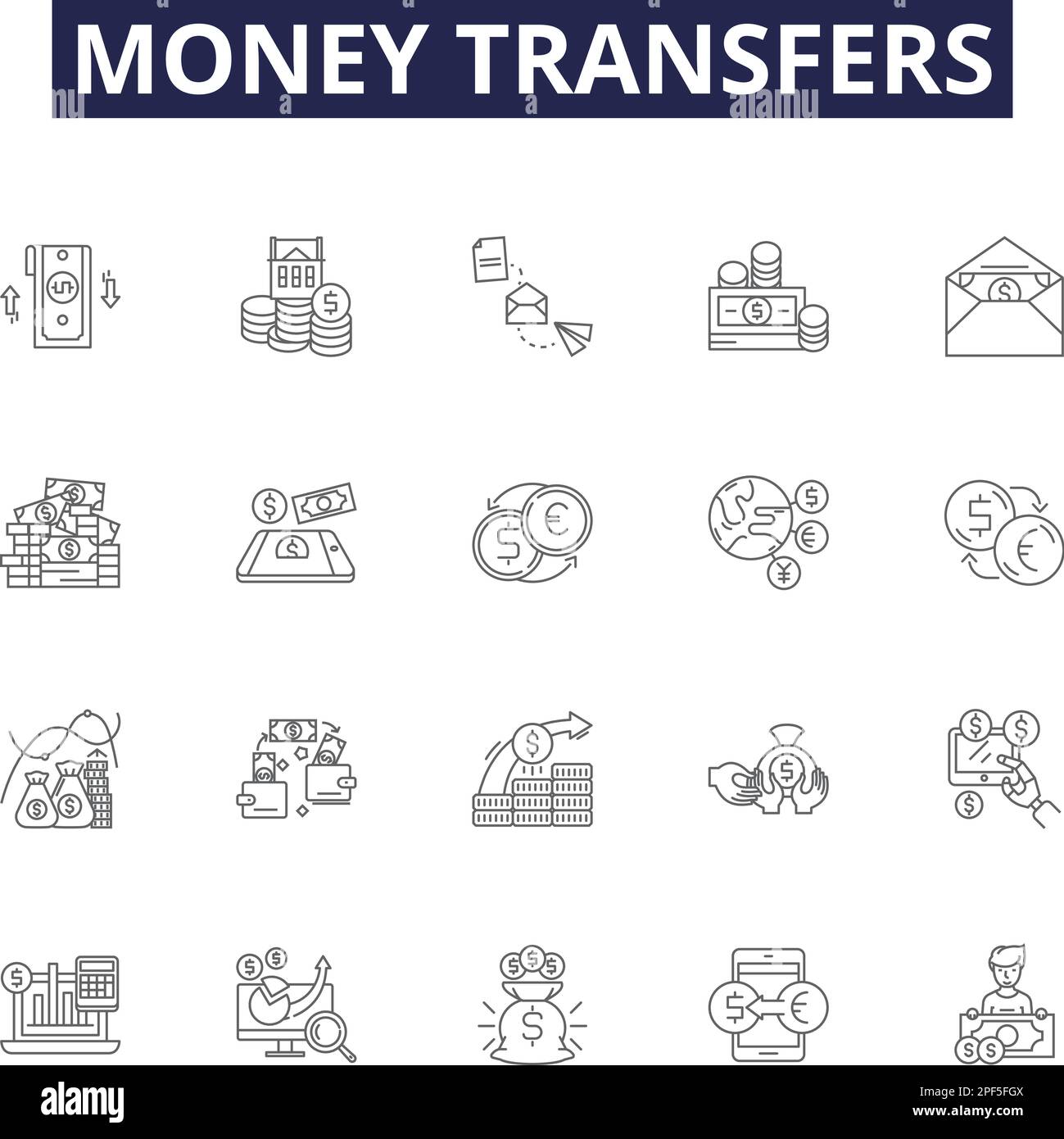 Bulk payments Stock Vector Images - Alamy