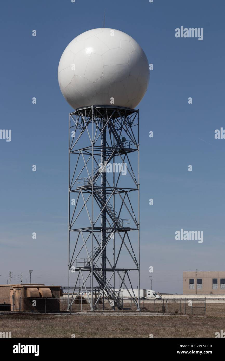 Indianapolis Circa March 2023 National Weather Service Doppler Radar