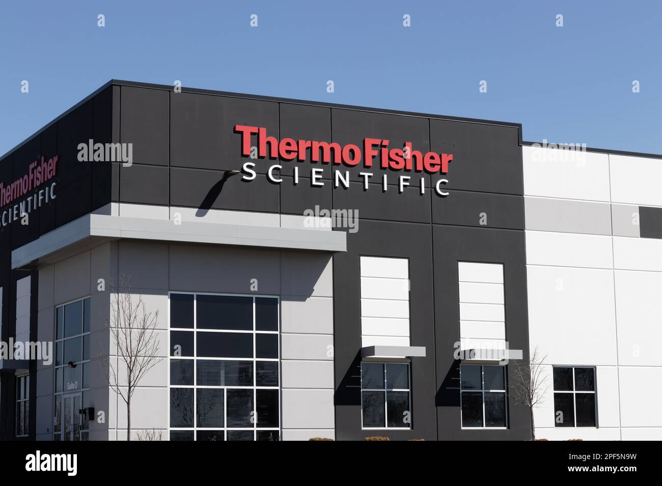 Indianapolis Circa March 2023 Thermo Fisher Scientific location