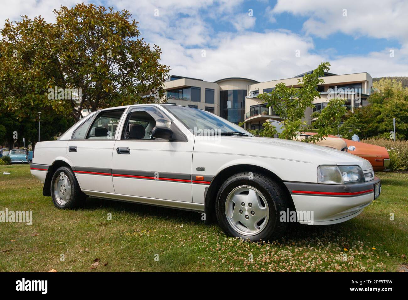 Hobart Tasmania, Australia January 1 2023 Australian classic Ford
