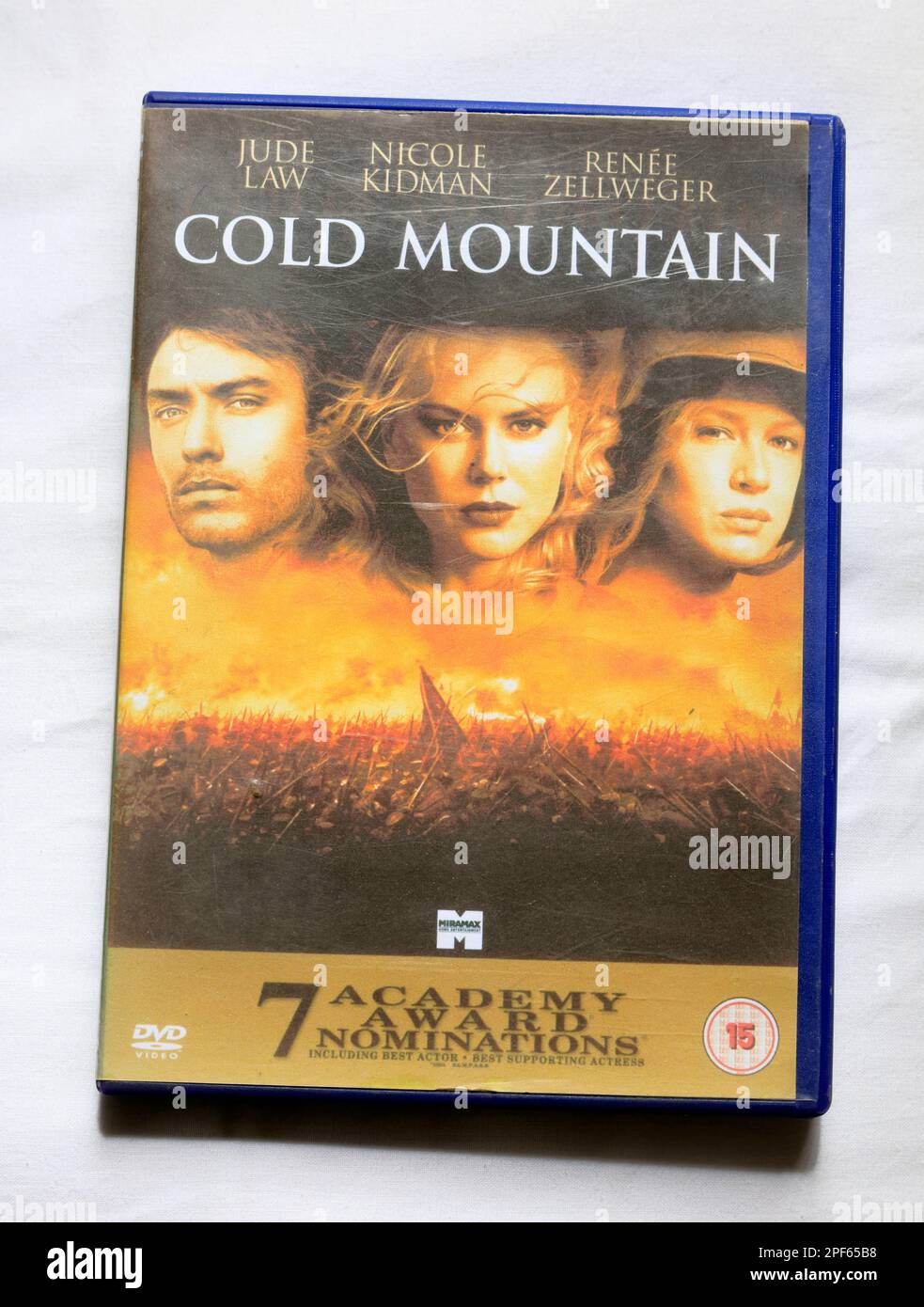 Cold Mountain DVD box Stock Photo